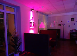 Световое оснащение кафе специалистами mysound.by