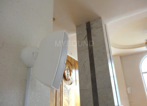 ЗАГС - трансляционная колонка Audac ATEO6/W в проекте май саунд