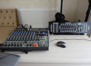 Музыкальная и световая аппаратура в проекте май саунд