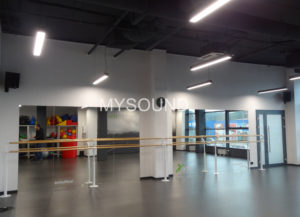 Озвучивание фитнес-клуба - проект май саунд