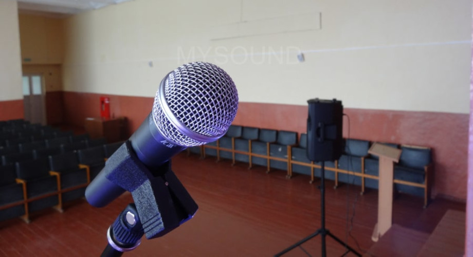 ICM I-58S для актового зала - фото проекта май саунд