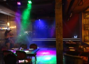 Сценический свет в ресторане Кураж - фото