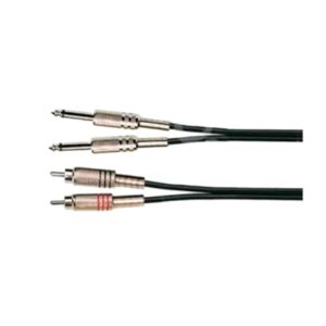 Soundking BB302/3M Готовый кабель 2 моно джек - 2 тюльпан 3м