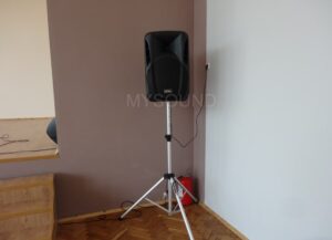 Компле кт звука для Козловщинской средней школы -акустическая система со стойкой, фото и описание