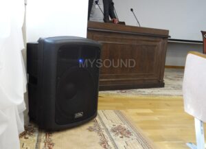 Звук для конференций и праздников в кадастровом агентстве