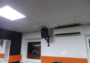 Озвучивание тренажёрного зала - Topp Pro X8a в фитнес-клубе Минск