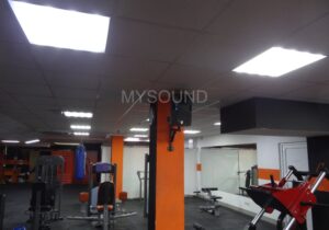 Озвучивание тренажёрного зала - продажа и монтаж звукового оборудования