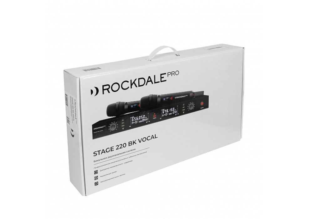 Rockdale PRO Stage 220 BK Vocal