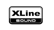 Логотип бренда. Под брендом XLine выпускается звуковое и световое оборудование