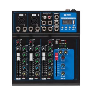 PS-Sound AMX-F4USB купить микшер с процессором эффектов