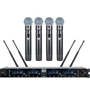 Xline WS-1200A купить радиосистему с четырьмя ручными микрофонами