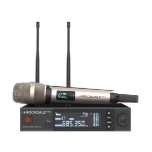 Rockdale PRO Stage 200 Vocal одноканальная вокальная радиосистема; диапазон частот: 650 - 700 МГц;