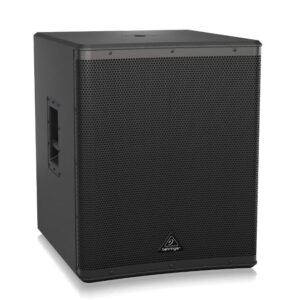 Behringer DR18SUB - фото и обзор - активный сабвуфер, усилитель класс D, мощность 800 Вт (номинальная), 2400 Вт (пиковая).