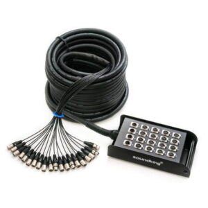 Soundking AH104 30m купить мультикор на 16 входов XLR и 4 выхода XLR - обзор Май саунд